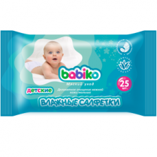 BABIKO KIDS STORY Влажные салфетки детские 25шт